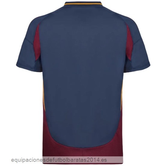 Nuevo Tailandia 3ª Camiseta As Roma 24/25 Azul Baratas